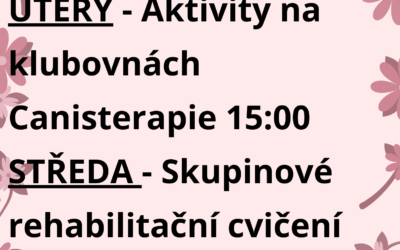 Aktivity 5.5. – 9.5.2025