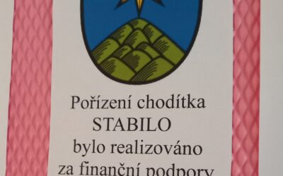 Pořízení chodítka STABILO bylo realizováno za finanční podpory města Šternberka