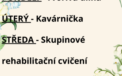 Aktivity 18. 8. – 22. 8. 2025