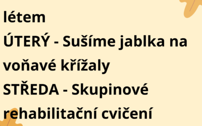 Aktivity 22. – 26. 9. 2025