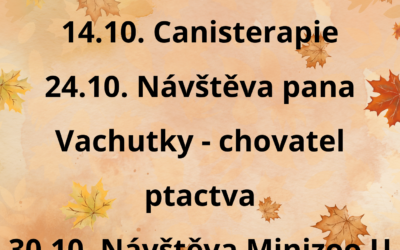 Aktivity ŘÍJEN 2025