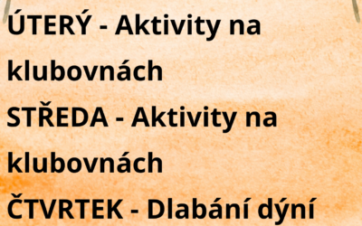 Aktivity 6. 10. – 10. 10. 2025