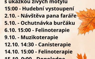 Aktivity říjen 2026